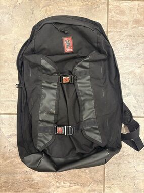 Chrome Messenger Backpack Black